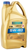 как выглядит масло моторное ravenol vsi 5w40 4л  на фото