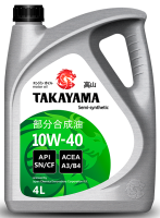 как выглядит масло моторное takayama 10w40 sn/cf 4л на фото