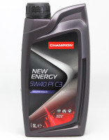 как выглядит масло моторное champion new energy 5w40 pi c3 1л на фото