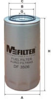 как выглядит m-filter фильтр топливный df3506 на фото