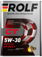 как выглядит масло моторное rolf gt 5w30 sn/cf 4л на фото
